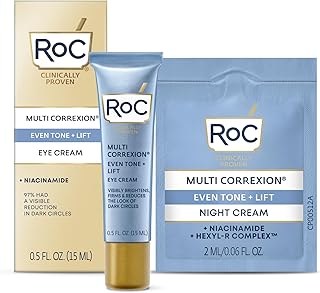 RoC Multi Correxion 5 in 1 Anti-Aging Eye Cream with Night Cream Packette