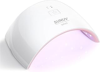 SUNUV UV LED Nail Lamp, Nail Dryer for Gel Polish with Sensor