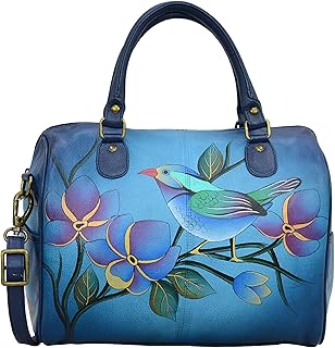 Zip Around Satchel Handbag – Genuine Leather