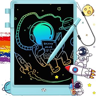FLUESTON LCD Writing Tablet – Doodle Board for Kids, Blue