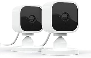 Blink Mini – Compact Indoor Smart Security Camera, 2 Pack