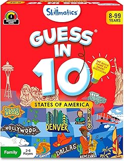 Skillmatics Guess in 10 States of America – Educational Travel Toys