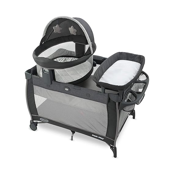 Graco Pack n Play Dome LX Playard with Baby Bassinet