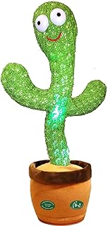 Pbooo Dancing Talking Cactus Mimicking Toy for Kids