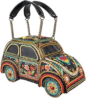 Joyride Beaded Handbag by Mary Frances – Car-Themed Design