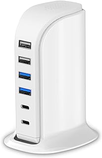 Upoy USB Charger, Charging Station for Multiple Devices 45W