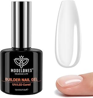 modelones Builder Nail Gel, 7-in-One Clear Strengthener