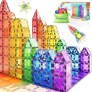 Magnetic Tiles Kids Toys STEM Magnet Toy for Toddler