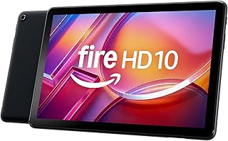 Amazon Fire HD 10 Tablet – Vibrant Full HD Screen, Octa-Core