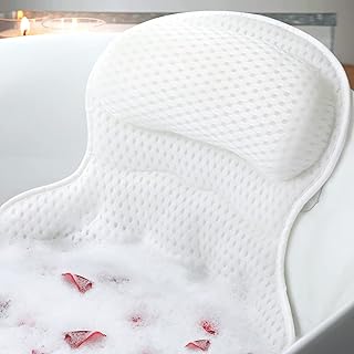 Bath Pillow Bathtub Pillow – Luxury Neck and Back Support