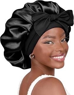 YANIBEST Silk Bonnet for Sleeping – Double Layer Satin Lined