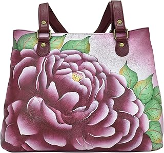 Satchel Shoulder Handbag – Genuine Leather by Anna