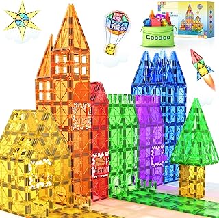 60 PCS Magnetic Building Tiles Kids Toys by Generic