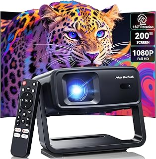 Projector with WiFi and Bluetooth by Decoding – 4K Support