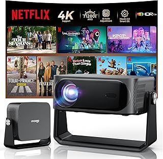 4K Outdoor Projector with Wifi & Bluetooth – Smart Proyector