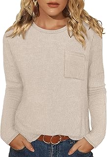 WIHOLL Long Sleeve Shirts for Women – Trendy Fall Fashion Blouses