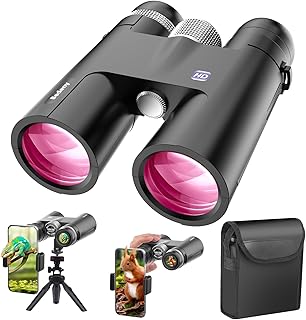 18×50 HD Binoculars with Upgraded Phone Adapter – Professional Kit