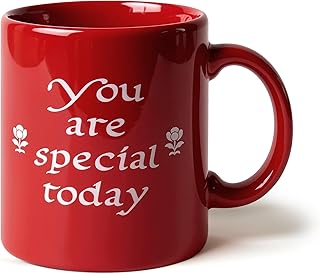“You Are Special Today” Red Mug – Original Waechtersbach – Ceramic Celebration Mug