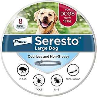 Seresto Large Dog Vet-Recommended Flea & Tick Prevention Collar
