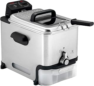 T-fal 3.5L Stainless Steel Deep Fryer with Oil Filtration