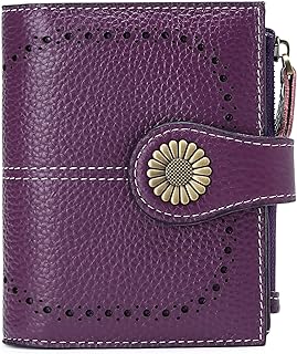 SENDEFN Small Womens Wallet Leather Bifold with RFID Blocking