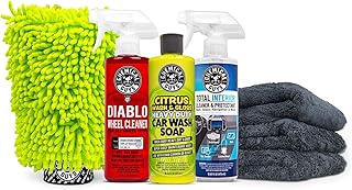 Chemical Guys Clean & Shine Car Wash Starter Kit – 7 Piece Set