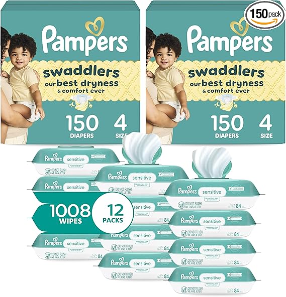 Pampers Swaddlers Disposable Baby Diapers