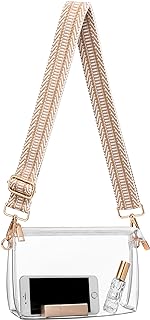 Clear Purse for Women – Stadium Approved Crossbody Bag