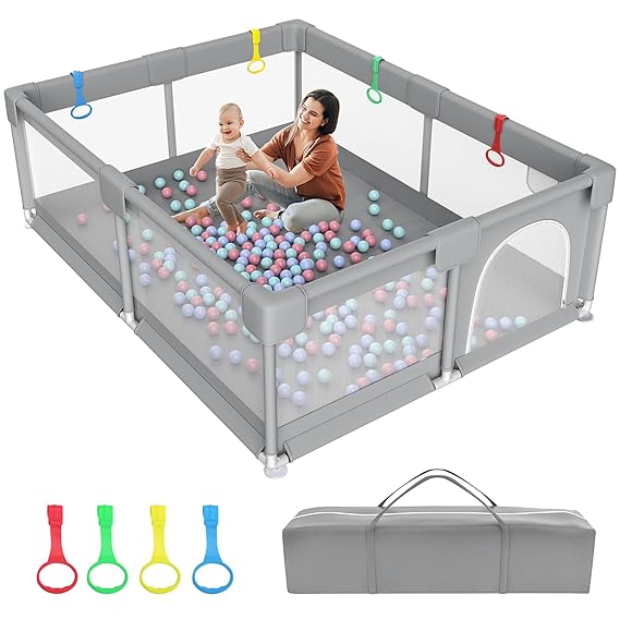 Extra Large Baby Playpen by Brand – Safe Space for Toddlers