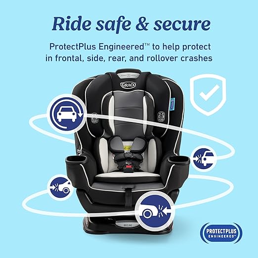 Graco Extend2Fit Convertible Baby Car Seat