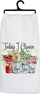 Inspirational Motivational Gifts Kitchen Towels by Faith Hope Love