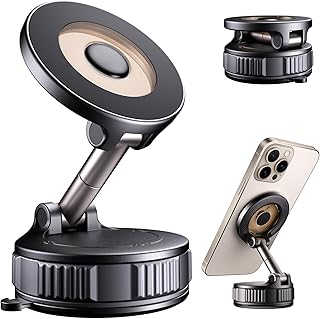 Magnetic Phone Holder for Car – Strongest Suction & Magnetic Hold