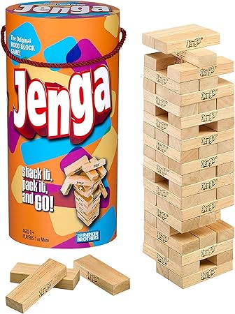Hasbro Gaming Jenga Wooden Blocks