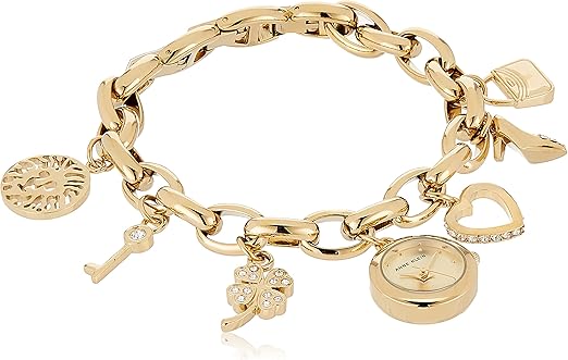 Anne Klein Women’s Charm Bracelet Watch