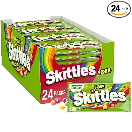 SKITTLES Sours Chewy Candy Packs