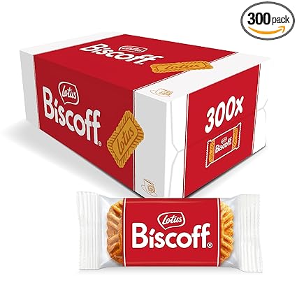 Lotus Biscoff Cookies – 300 Individually Wrapped
