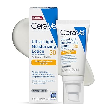 CeraVe Ultra-Light Moisturizing Lotion