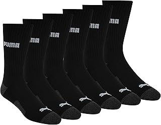PUMA Men’s Crew Socks 6 Pack