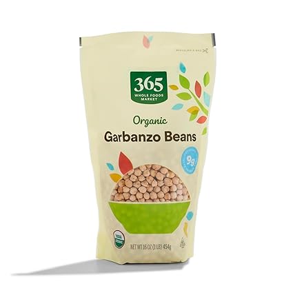 365 Organic Garbanzo Beans, 16 Ounce