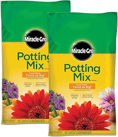 Miracle-Gro Potting Mix, 2-Pack