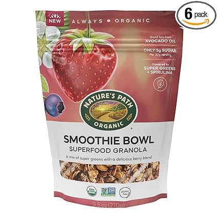 Nature’s Path Organic Smoothie Bowl Granola