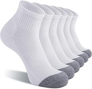 CelerSport Men’s Ankle Socks – 6 Pack