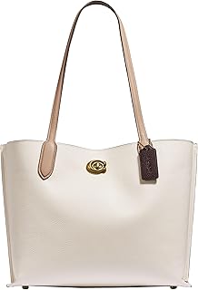 COACH Women’s Polished Pebble Tote