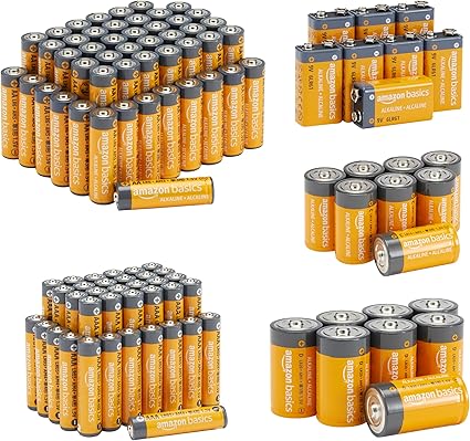 Amazon Basics Alkaline Battery Pack