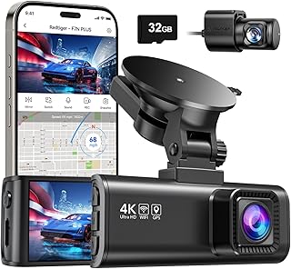 REDTIGER 4K Dash Cam with GPS