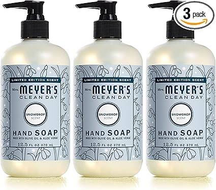 Mrs. Meyer’s Hand Soap – Snowdrop