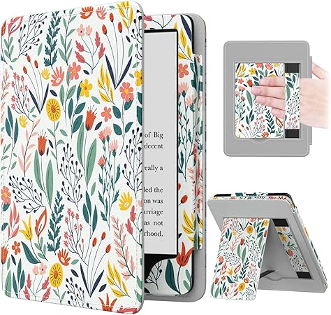 MoKo Kindle Paperwhite Case – Flowers
