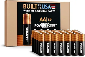 Duracell Coppertop AA Batteries – 28 Count