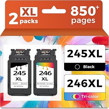 Ubinki 245XL 246XL Ink Cartridge Combo