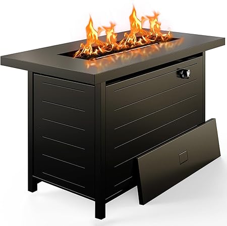 Ciays 42 Inch Gas Fire Pit Table
